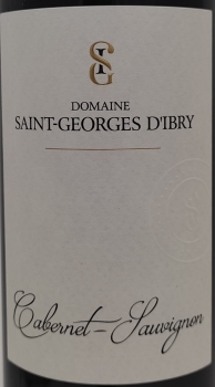 Domaine Saint-Georges d'Ibry Cabernet Sauvignon 2023 IGP Cotes de Thongue, Rotwein trocken 0,75l